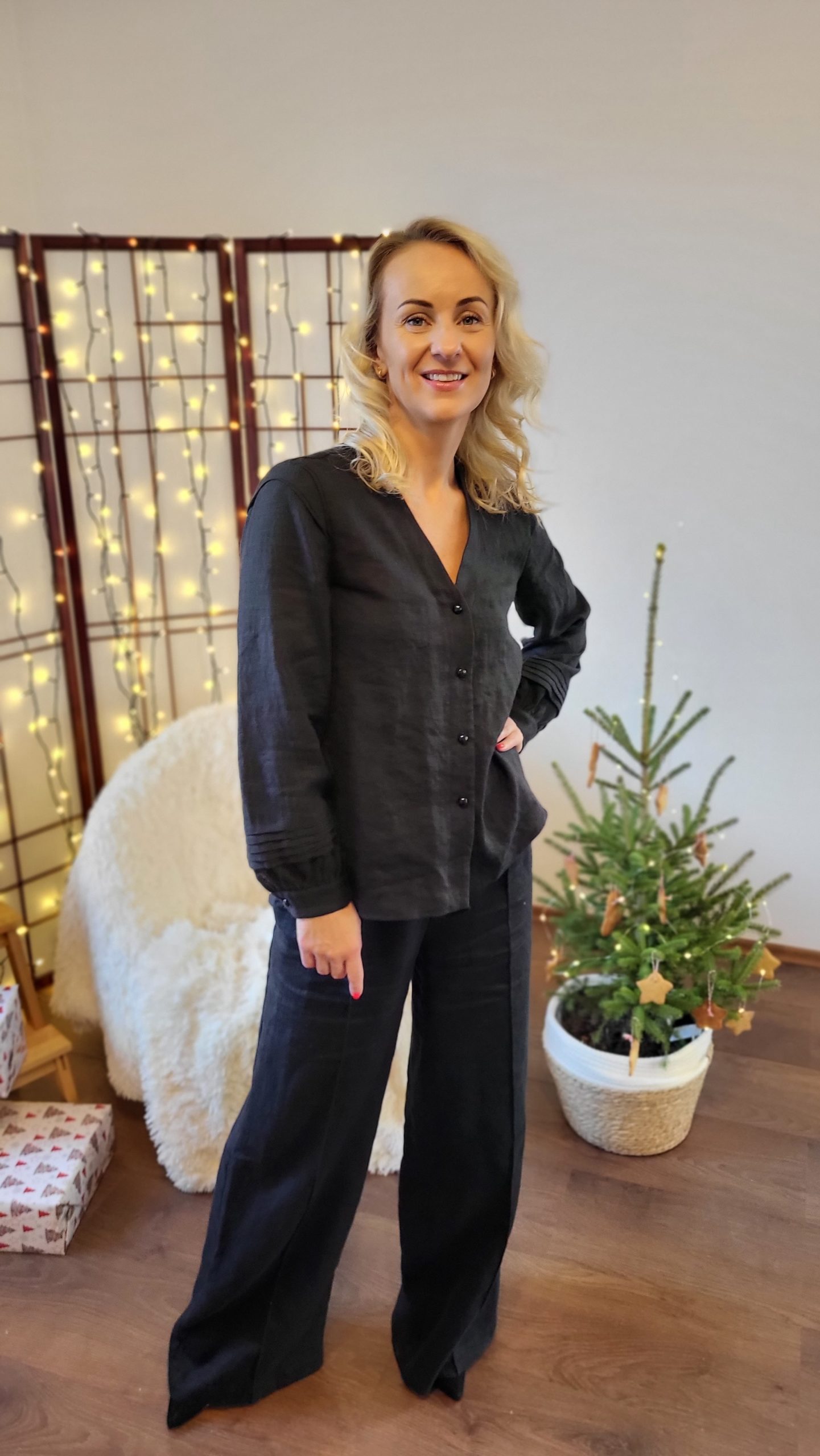 Lininiai marškiniai HANA