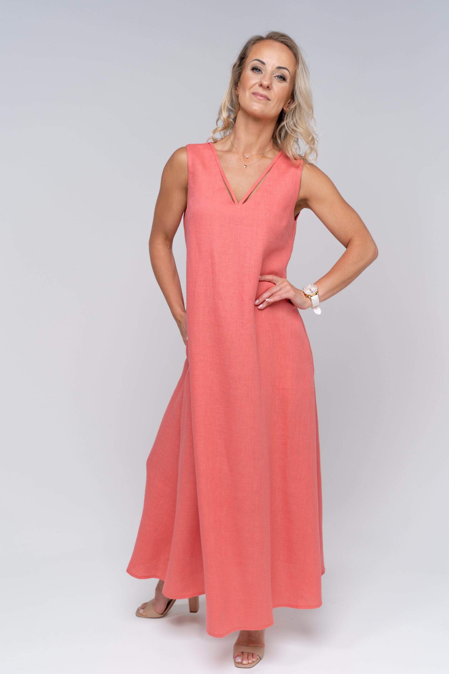 Lininė suknelė MELETĖ - Image 2