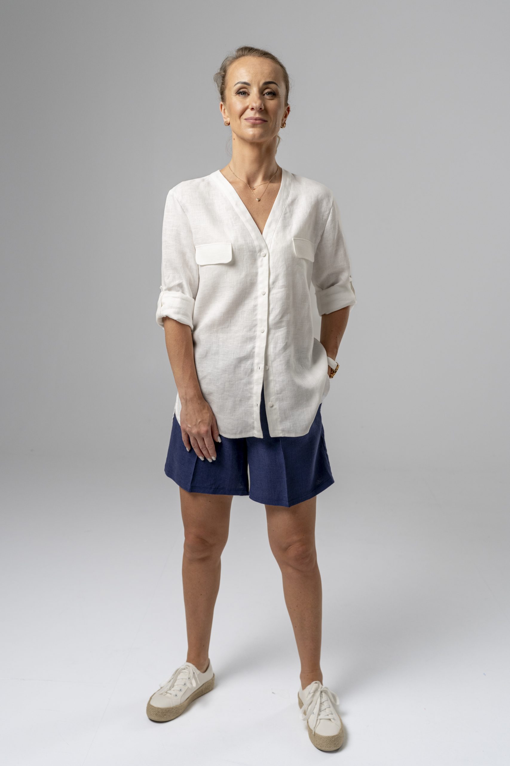 Lininiai marškiniai JUNO