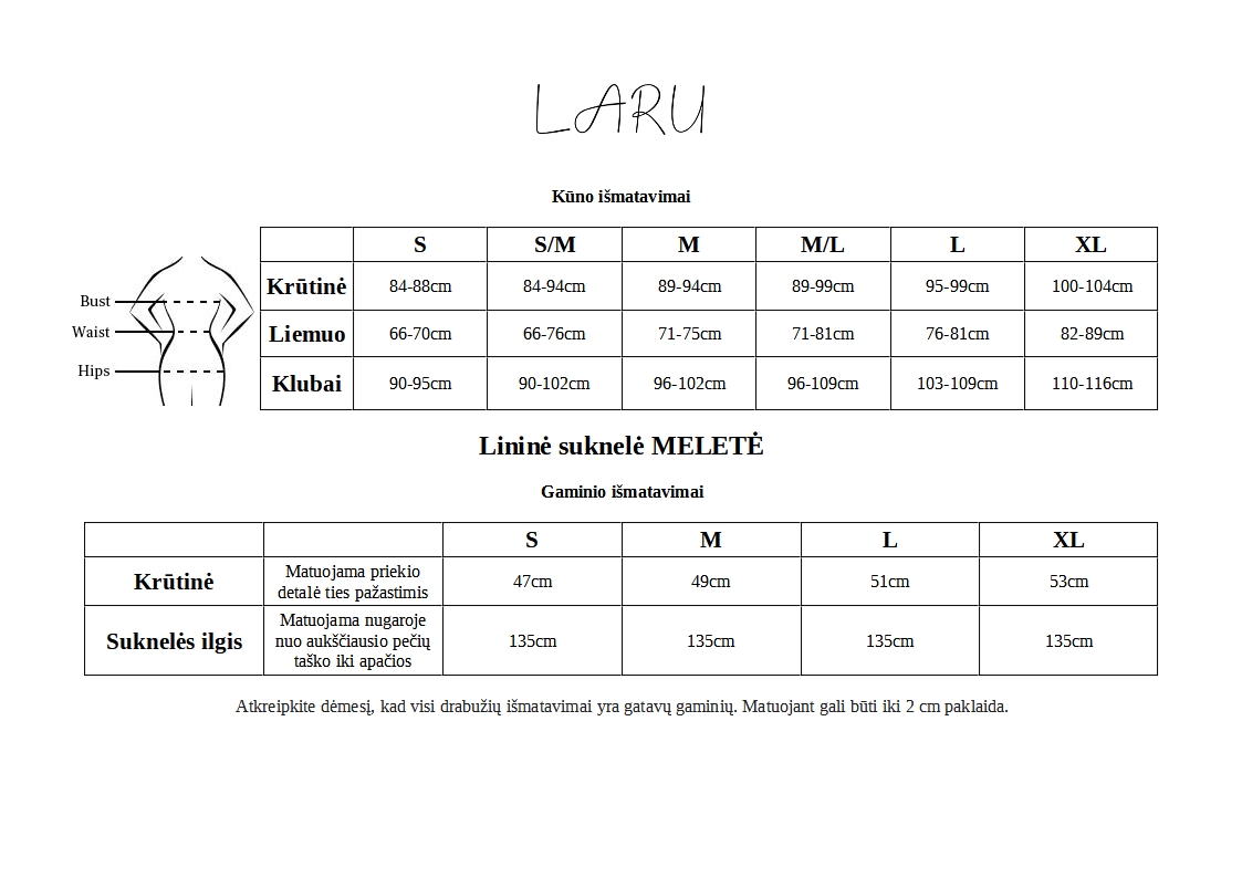 Lininė suknelė MELETĖ - Image 7