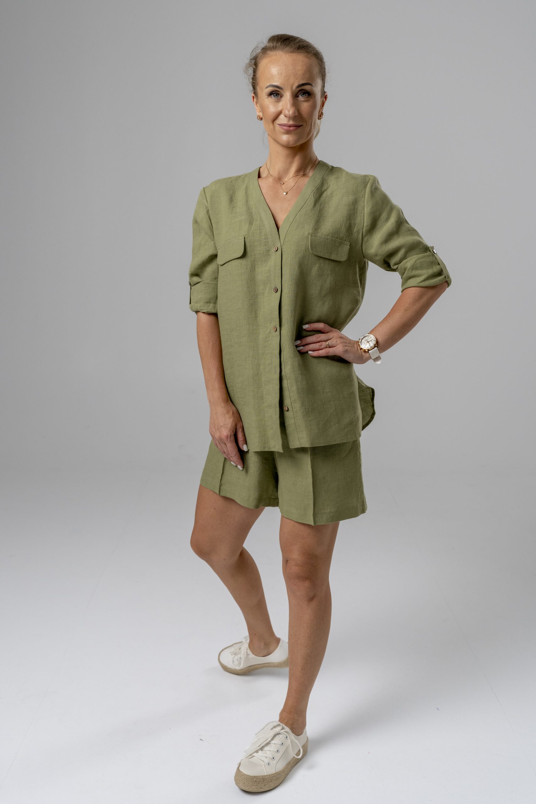 Lininiai marškiniai JUNO