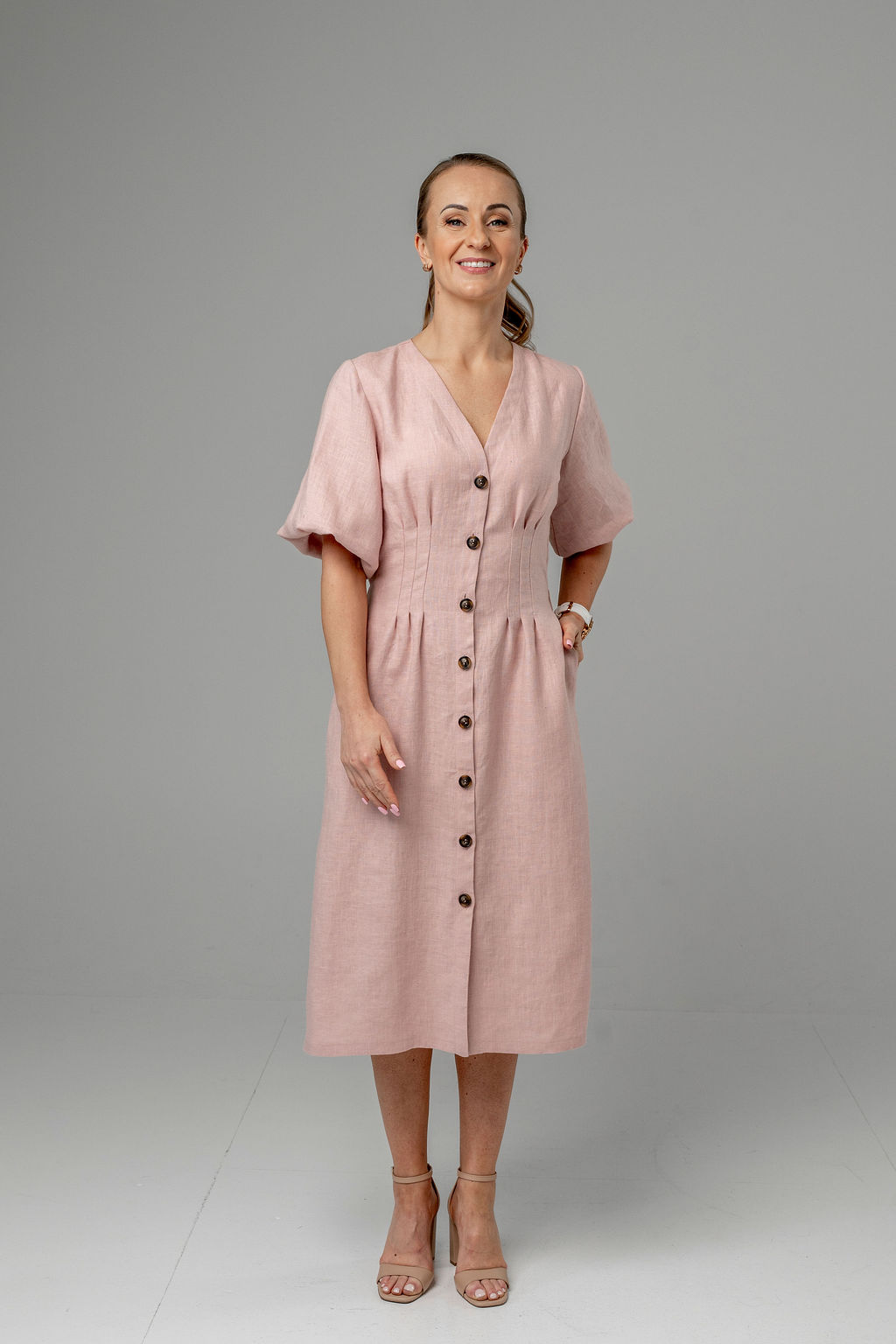 Lininė suknelė SELIA