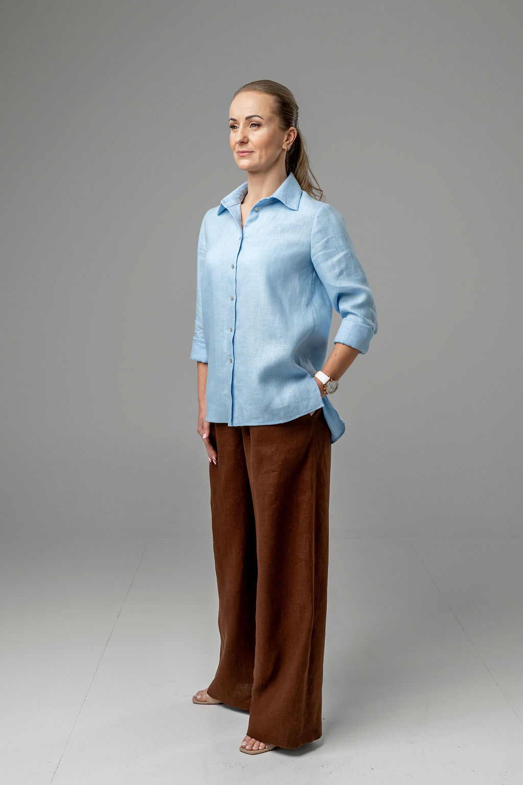 Lininiai marškiniai SKAJA